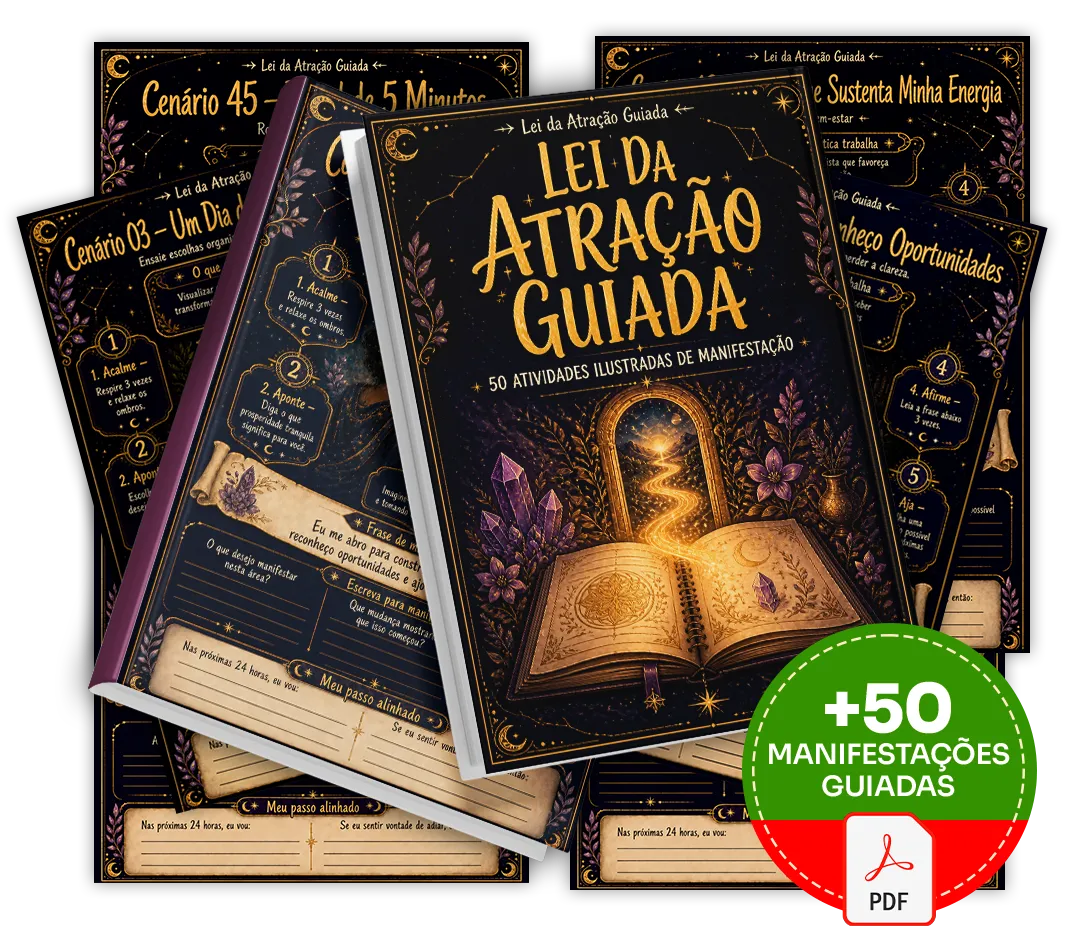 Mockup principal de Lei da Atração Guiada